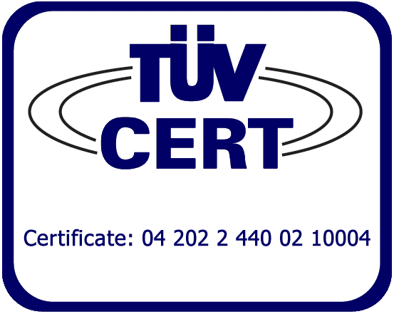 TUV Cert logo